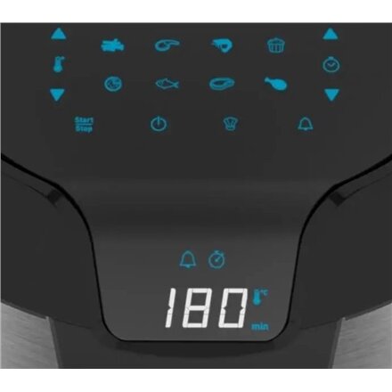 TEFAL Easy Fry XXL Air Fryer , EY701D15 , Power 1700 W , Capacity 5.6 L , Black/Silver