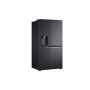 LG Refrigerator GSLV90MCAE Energy efficiency class E, Free standing, Side by side, Height 179 cm, No Frost system, Fridge net capacity 416 L, Freezer net capacity 219 L, Display, 36 dB, Matte Black