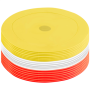 Pure2Improve , Rubber Training Markers , Red/White/Yellow
