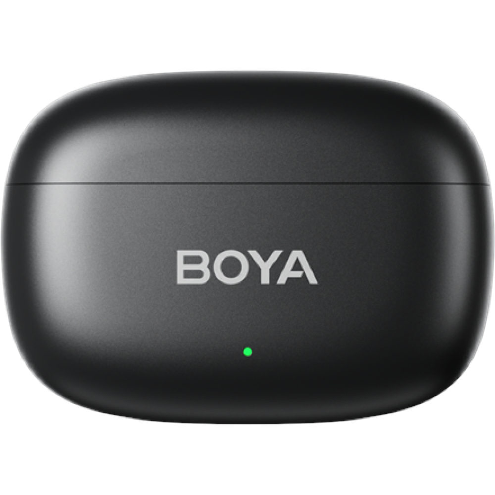 Boya , Mini-15 Ultracompact 2.4GHz Wireless Microphone System with Lightning plug , Black