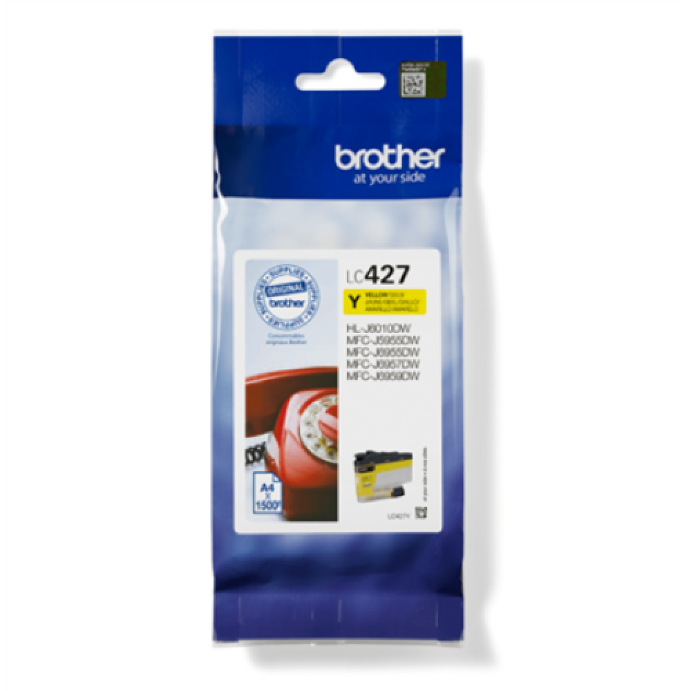 Brother LC427Y , Ink Cartridge , Yellow