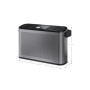 Sharp OSAKA Stereo Portable Digital Radio , DR-P540(GY) , USB port , Bluetooth , FM radio , Wireless connection