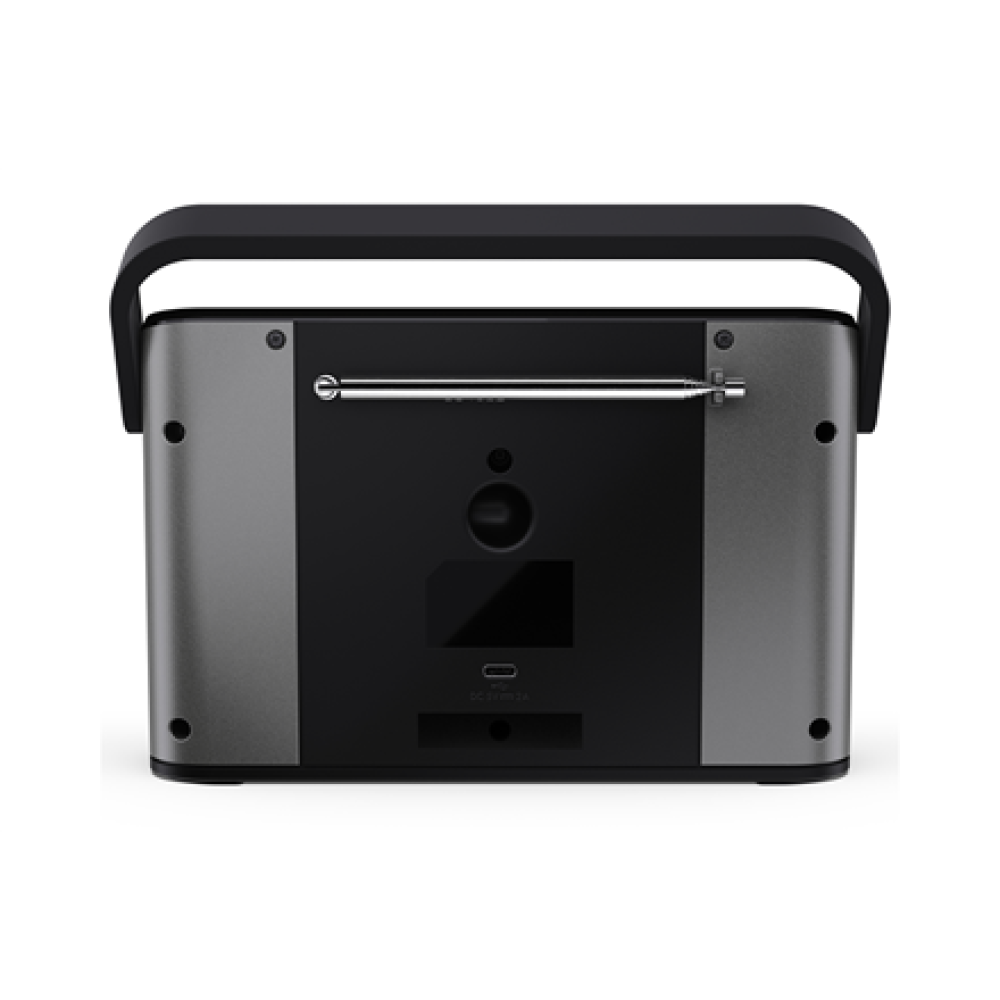 Sharp OSAKA Stereo Portable Digital Radio , DR-P540(GY) , USB port , Bluetooth , FM radio , Wireless connection