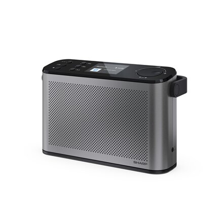 Sharp OSAKA Stereo Portable Digital Radio , DR-P540(GY) , USB port , Bluetooth , FM radio , Wireless connection