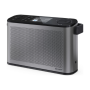 Sharp OSAKA Stereo Portable Digital Radio , DR-P540(GY) , USB port , Bluetooth , FM radio , Wireless connection