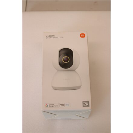 SALE OUT. Xiaomi Smart Camera C300 , Xiaomi Smart Camera , C300 , 3 month(s) , Dome , 3 MP , 1.4mm , H.265 , MicroSD, max. 256 GB , USED, MARK ON CAMERA, WITHOUT ORIGINAL PACKAGING, MISSING CHARGING CABLE