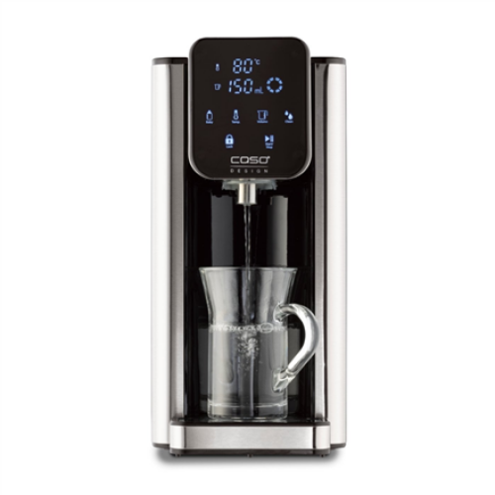 Caso , Turbo hot water dispenser , HW 660 , Water Dispenser , 2600 W , 2.7 L , Black/Stainless steel