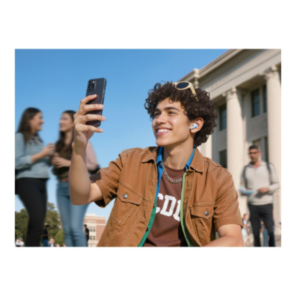Anker Soundcore Earphones , R60i NC , Bluetooth , In-ear , Microphone , Blue , Noise canceling , Wireless