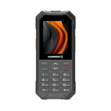 Hammer 6 LTE , Black , 2.4 , IPS , 48 MB , 128 MB , Dual SIM , Nano SIM , 3G , Bluetooth , 2.1 , USB version Type-C , Built-in camera , Main camera resolution 2 MP , 2500 mAh