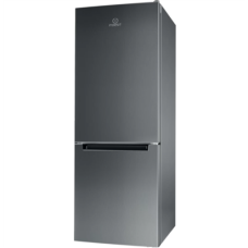 INDESIT , Refrigerator , LI6 S2E X , Energy efficiency class E , Free standing , Combi , Height 158.8 cm , Fridge net capacity 197 L , Freezer net capacity 75 L , 39 dB , Inox