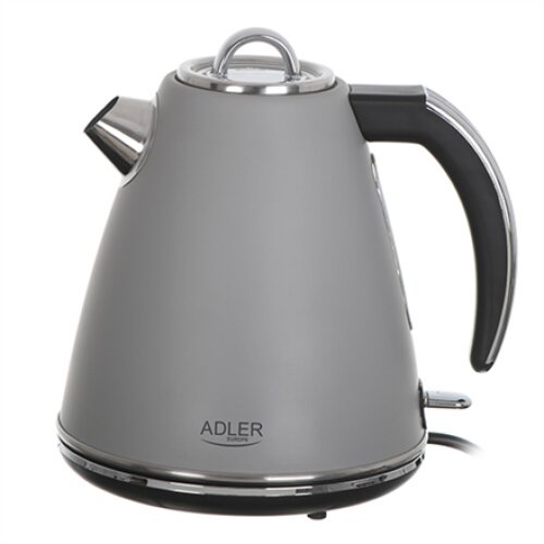 Adler Kettle AD 1343g Electric 2200 W 1.5 L Stainless steel 360° rotational base Grey