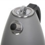 Adler Kettle AD 1343g Electric 2200 W 1.5 L Stainless steel 360° rotational base Grey