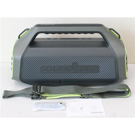 SALE OUT. Anker Soundcore , Portable Bluetooth Speaker , Boom 2 Plus , Warranty 24 month(s) , 140 W , Bluetooth , Wireless connection , Portable , Adventure Green , UNPACKED, MISSING INNER PACKAGING