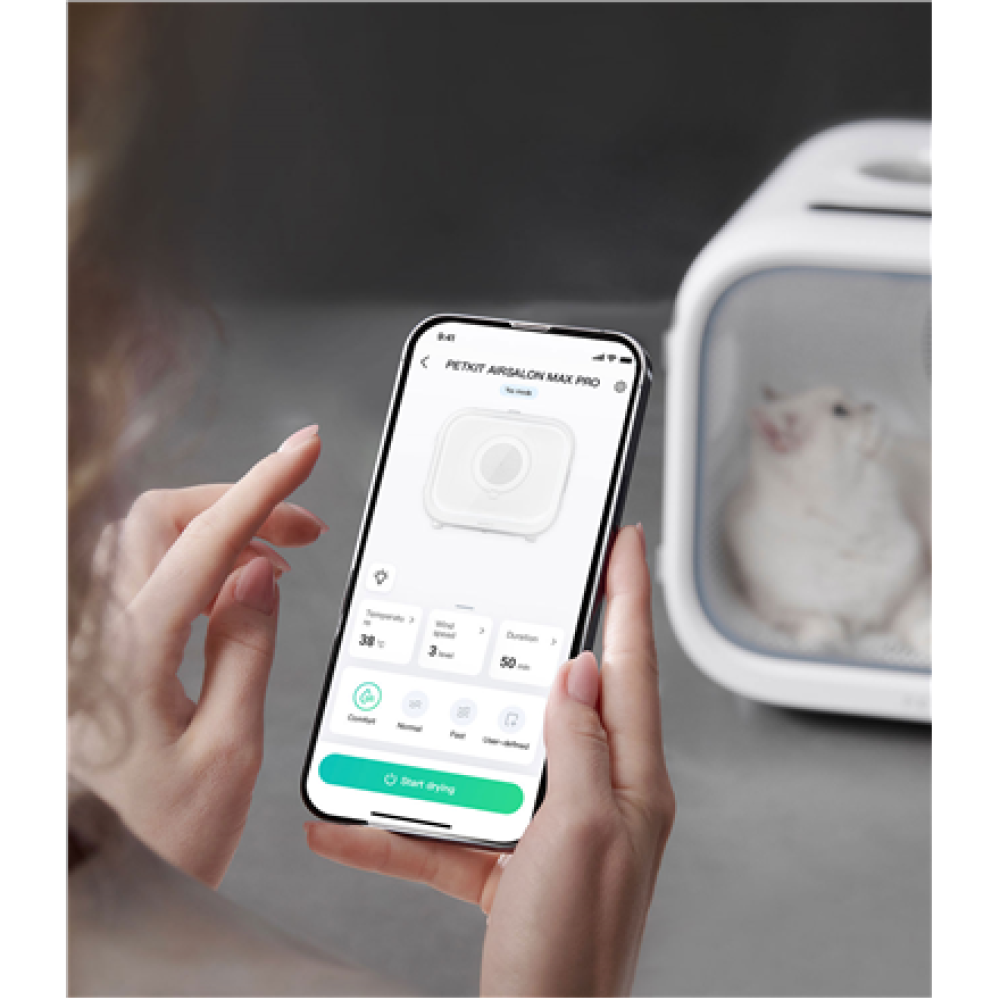 PETKIT , AirSalon Max Pro Smart Pet Dryer , White
