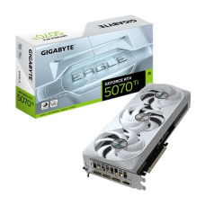 Gigabyte GeForce RTX 5070 Ti EAGLE OC ICE SFF 16G , NVIDIA , 16 GB , GeForce RTX 5070 Ti , GDDR7 , HDMI ports quantity 1 , PCI-E 5.0