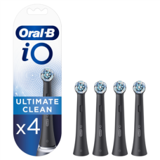 Oral-B , Toothbrush replacement , iO Ultimate Clean , Heads , For adults , Number of brush heads included 4 , Number of teeth brushing modes Does not apply , Black