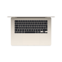 Apple MacBook , Air , Starlight , 15 , IPS , 2880 x 1864 pixels , Apple M4 , 16 GB , Solid-state drive capacity 512 GB , Apple M4 chip 10-core CPU/10-core GPU , macOS , 802.11ax , Bluetooth version 5.0 , Keyboard language Swedish , Keyboard backlit , Warr