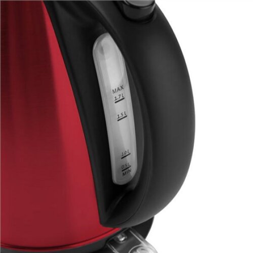 ETA , Kettle , 359090010 , Standard , 2200 W , 1.7 L , Stainless steel , 360° rotational base , Red