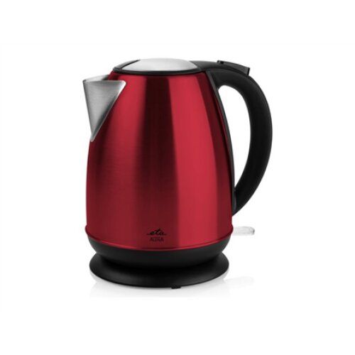ETA , Kettle , 359090010 , Standard , 2200 W , 1.7 L , Stainless steel , 360° rotational base , Red