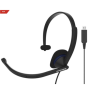 Koss , Headphones , CS195 USB , Wired , On-Ear , Microphone , Black