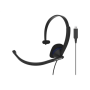 Koss , Headphones , CS195 USB , Wired , On-Ear , Microphone , Black