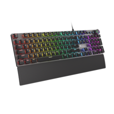Genesis THOR 400 RGB Gaming keyboard, RGB LED light, US, Black/Slate, Wired