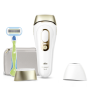 Braun Epilator , PL5152 Silk-expert Pro 5 , Bulb lifetime (flashes) 400.000 , Number of power levels 10 , Gold/White