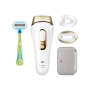 Braun Epilator , PL5152 Silk-expert Pro 5 , Bulb lifetime (flashes) 400.000 , Number of power levels 10 , Gold/White