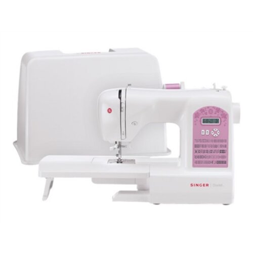 Singer , STARLET 6699 , Number of stitches 100 , Number of buttonholes 7 , White