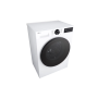 LG , Washing machine , F2X50S8TLB , Energy efficiency class A , Front loading , Washing capacity 8 kg , 1200 RPM , Depth 48 cm , Width 60 cm , Display , LED , Steam function , Direct drive , Wi-Fi , White