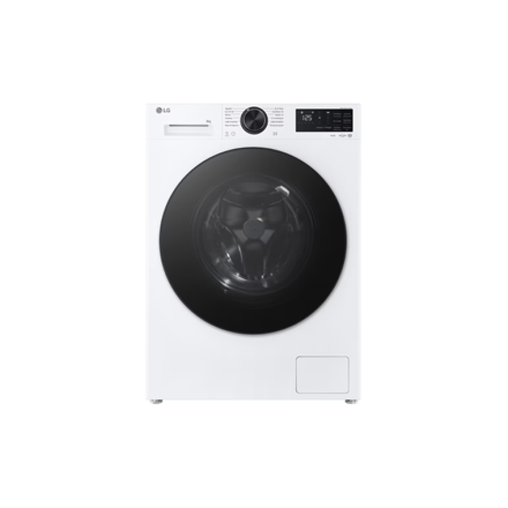 LG , Washing machine , F2X50S8TLB , Energy efficiency class A , Front loading , Washing capacity 8 kg , 1200 RPM , Depth 48 cm , Width 60 cm , Display , LED , Steam function , Direct drive , Wi-Fi , White