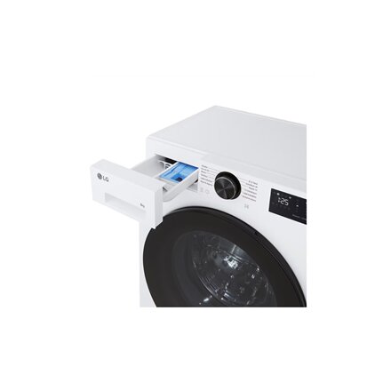 LG , Washing machine , F2X50S8TLB , Energy efficiency class A , Front loading , Washing capacity 8 kg , 1200 RPM , Depth 48 cm , Width 60 cm , Display , LED , Steam function , Direct drive , Wi-Fi , White