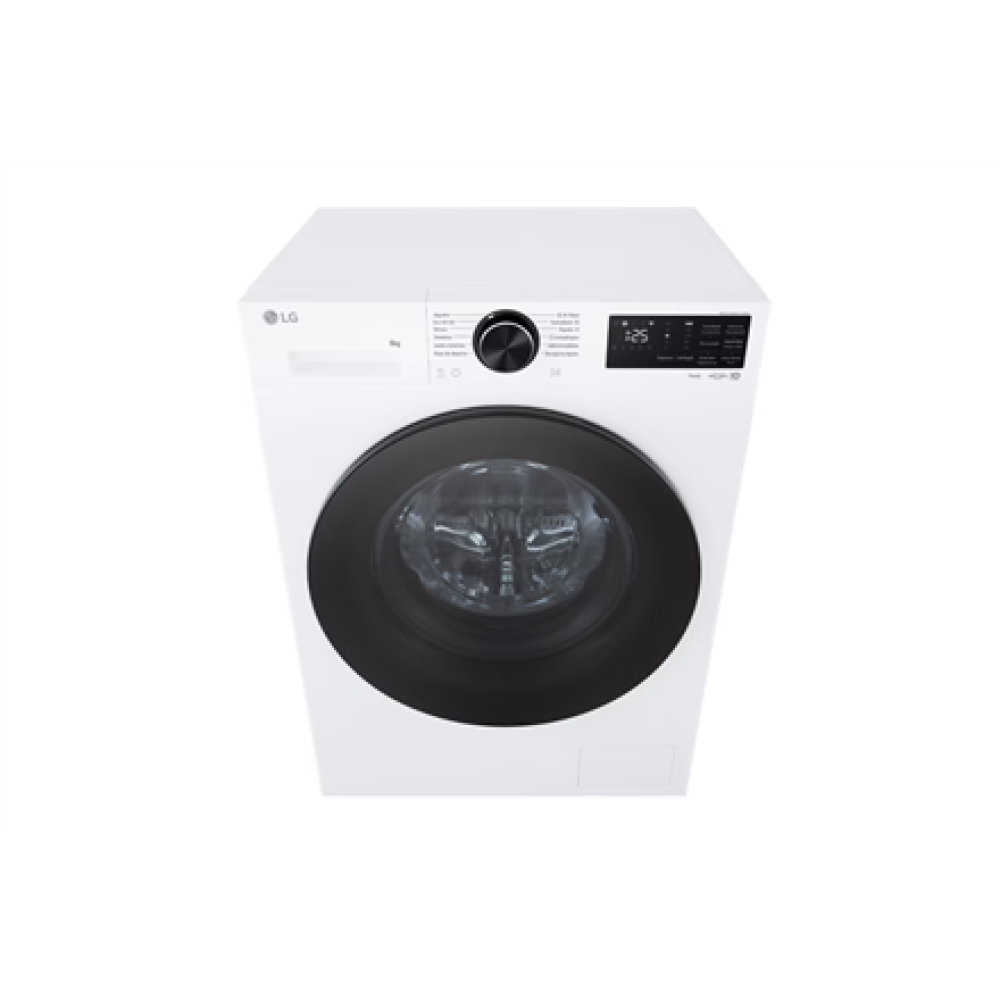 LG , Washing machine , F2X50S8TLB , Energy efficiency class A , Front loading , Washing capacity 8 kg , 1200 RPM , Depth 48 cm , Width 60 cm , Display , LED , Steam function , Direct drive , Wi-Fi , White