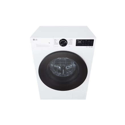 LG , Washing machine , F2X50S8TLB , Energy efficiency class A , Front loading , Washing capacity 8 kg , 1200 RPM , Depth 48 cm , Width 60 cm , Display , LED , Steam function , Direct drive , Wi-Fi , White