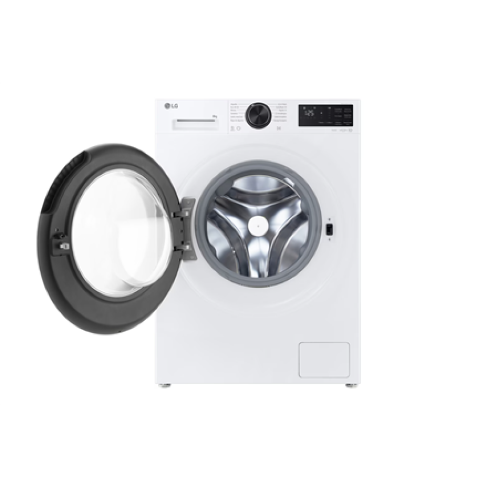 LG , Washing machine , F2X50S8TLB , Energy efficiency class A , Front loading , Washing capacity 8 kg , 1200 RPM , Depth 48 cm , Width 60 cm , Display , LED , Steam function , Direct drive , Wi-Fi , White