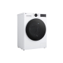 LG , Washing machine , F2X50S8TLB , Energy efficiency class A , Front loading , Washing capacity 8 kg , 1200 RPM , Depth 48 cm , Width 60 cm , Display , LED , Steam function , Direct drive , Wi-Fi , White