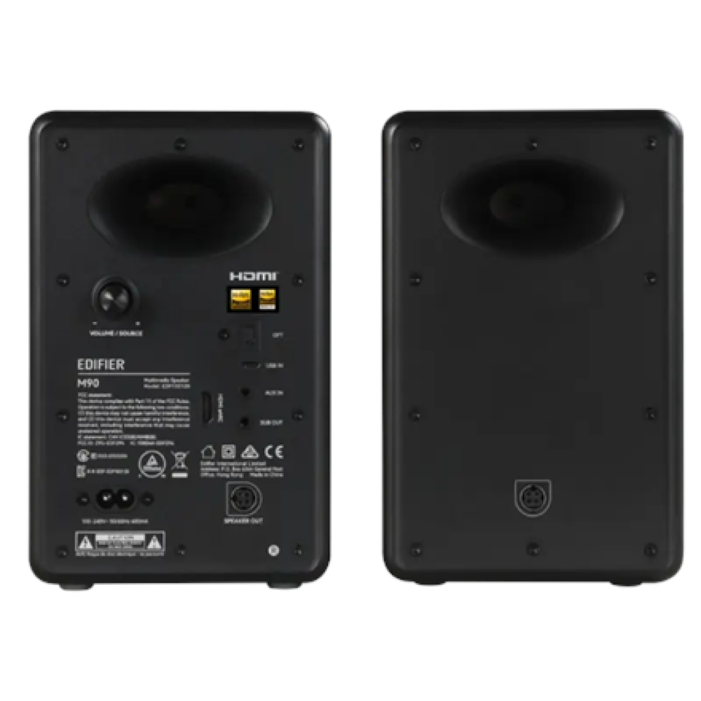 Edifier Compact Active Speaker , M90 , 100 W , Bluetooth , Wireless connection , Black