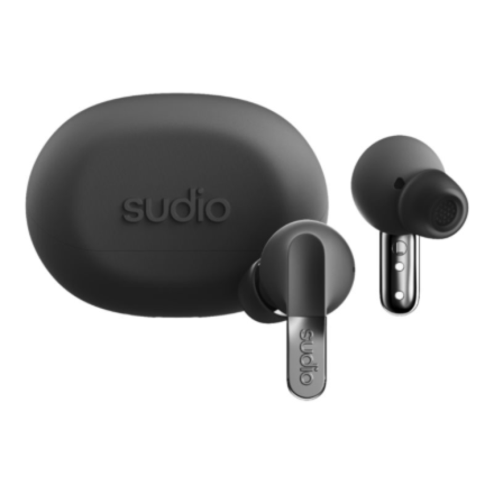 Sudio Earbuds , N3 Pro , Bluetooth , In-ear , Microphone , Titanium Black , Noise canceling , Wireless