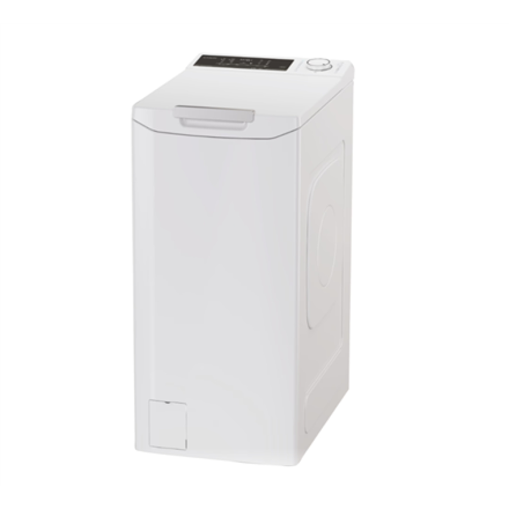 Candy Washing Machine , TCA264TM5-S , Energy efficiency class A , Top loading , Washing capacity 6 kg , 1200 RPM , Depth 60 cm , Width 41 cm , Display , Digit , White