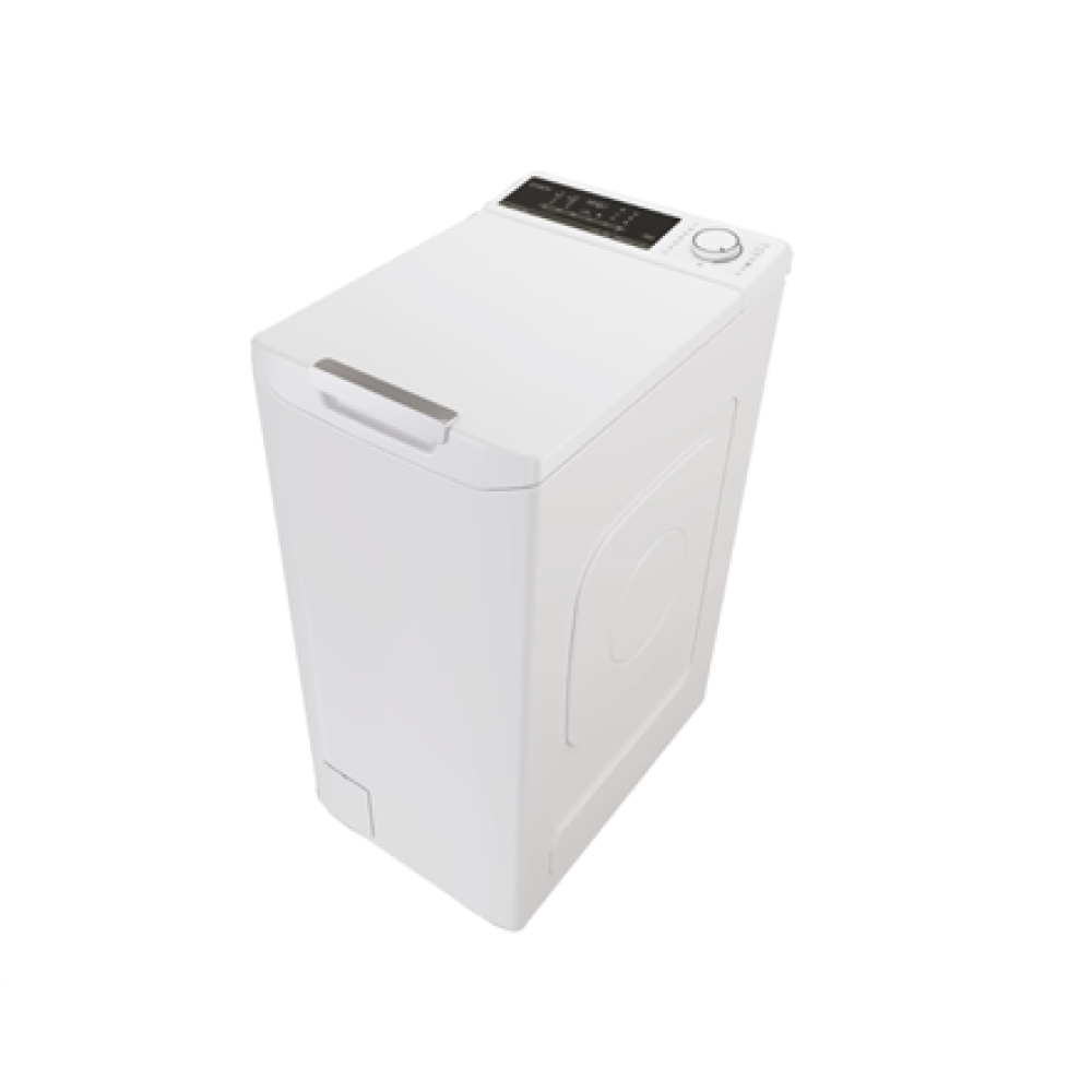 Candy Washing Machine , TCA264TM5-S , Energy efficiency class A , Top loading , Washing capacity 6 kg , 1200 RPM , Depth 60 cm , Width 41 cm , Display , Digit , White