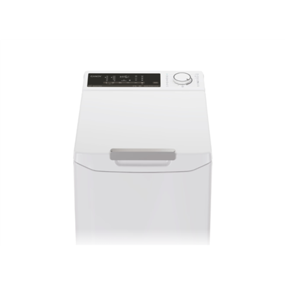Candy Washing Machine , TCA264TM5-S , Energy efficiency class A , Top loading , Washing capacity 6 kg , 1200 RPM , Depth 60 cm , Width 41 cm , Display , Digit , White