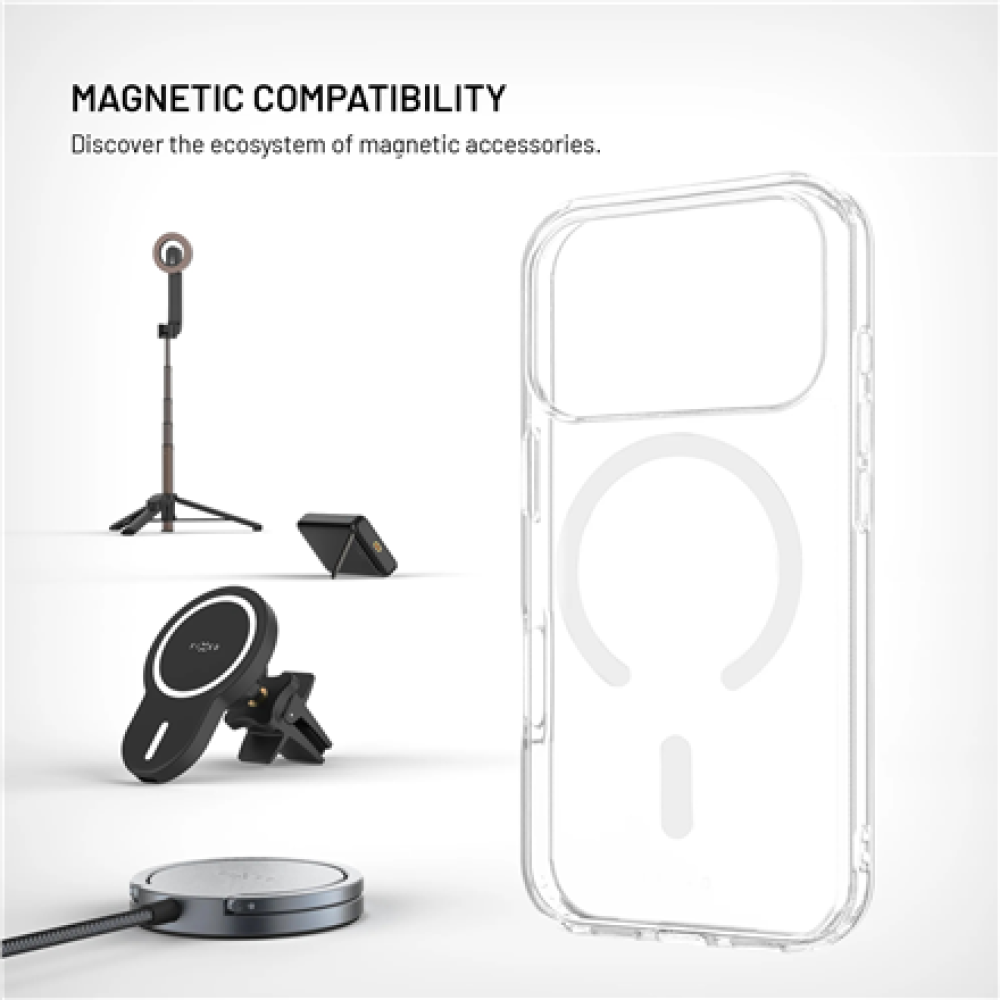 Fixed MagPure , Back cover , Xiaomi , 17 Ultra , TPU/PC , Clear