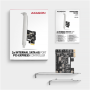 AXAGON Two-channel SATA III PCI-Express controller with two internal SATA port outputs , PCES-SJ2