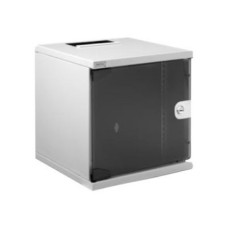 Digitus , 6U Wall Mounting Cabinet , DN-10-05U-1 , Safety class rating IP20; 200° door opening angle; Lockable safety-glass door; 254 mm (10) profile rails mounted on the front side inside of the cabinet, galvanized; 254 mm (10) profile rails are adjustab