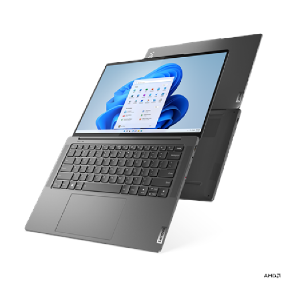 Lenovo Yoga Pro 7 14APH8 Storm Grey 14.5 IPS 2.5K Anti-glare AMD Ryzen 7 7840HS 16 GB Soldered LPDDR5x-6400 SSD 512 GB AMD Radeon 780M Graphics Windows 11 Home 802.11ax Bluetooth version 5.1 Keyboard language English Keyboard backlit Warranty 24 month(s) 