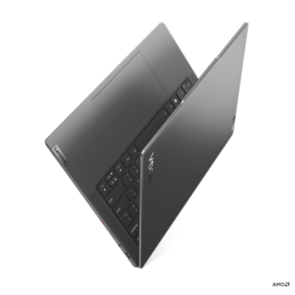 Lenovo Yoga Pro 7 14APH8 Storm Grey 14.5 IPS 2.5K Anti-glare AMD Ryzen 7 7840HS 16 GB Soldered LPDDR5x-6400 SSD 512 GB AMD Radeon 780M Graphics Windows 11 Home 802.11ax Bluetooth version 5.1 Keyboard language English Keyboard backlit Warranty 24 month(s) 