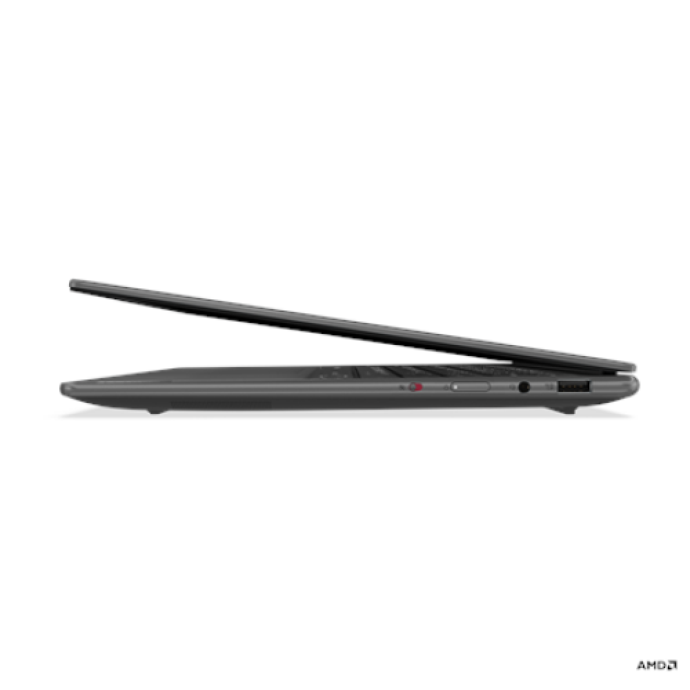 Lenovo Yoga Pro 7 14APH8 Storm Grey 14.5 IPS 2.5K Anti-glare AMD Ryzen 7 7840HS 16 GB Soldered LPDDR5x-6400 SSD 512 GB AMD Radeon 780M Graphics Windows 11 Home 802.11ax Bluetooth version 5.1 Keyboard language English Keyboard backlit Warranty 24 month(s) 
