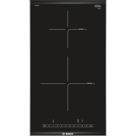 Bosch , Hob , PIB375FB1E , Induction , Number of burners/cooking zones 2 , Touch , Timer , Black