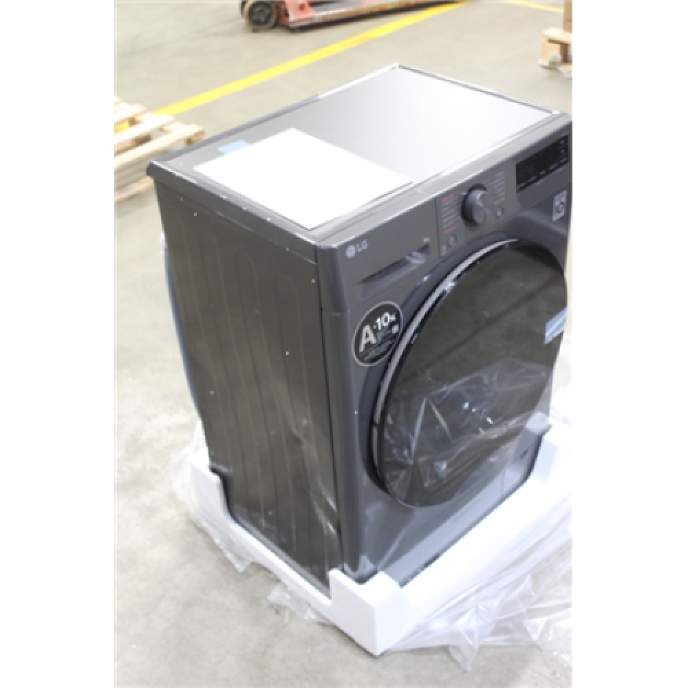 SALE OUT. LG F2WR508S2M Washing machine, A-10%, Front loading, Washing capacity 8 kg, Depth 47.5 cm, 1200 RPM, Middle Black DAMAGED PACKAGING, DENT ON SIDE , LG Washing Machine , F2WR508S2M , Energy efficiency class A-10% , Front loading , Washing capacit