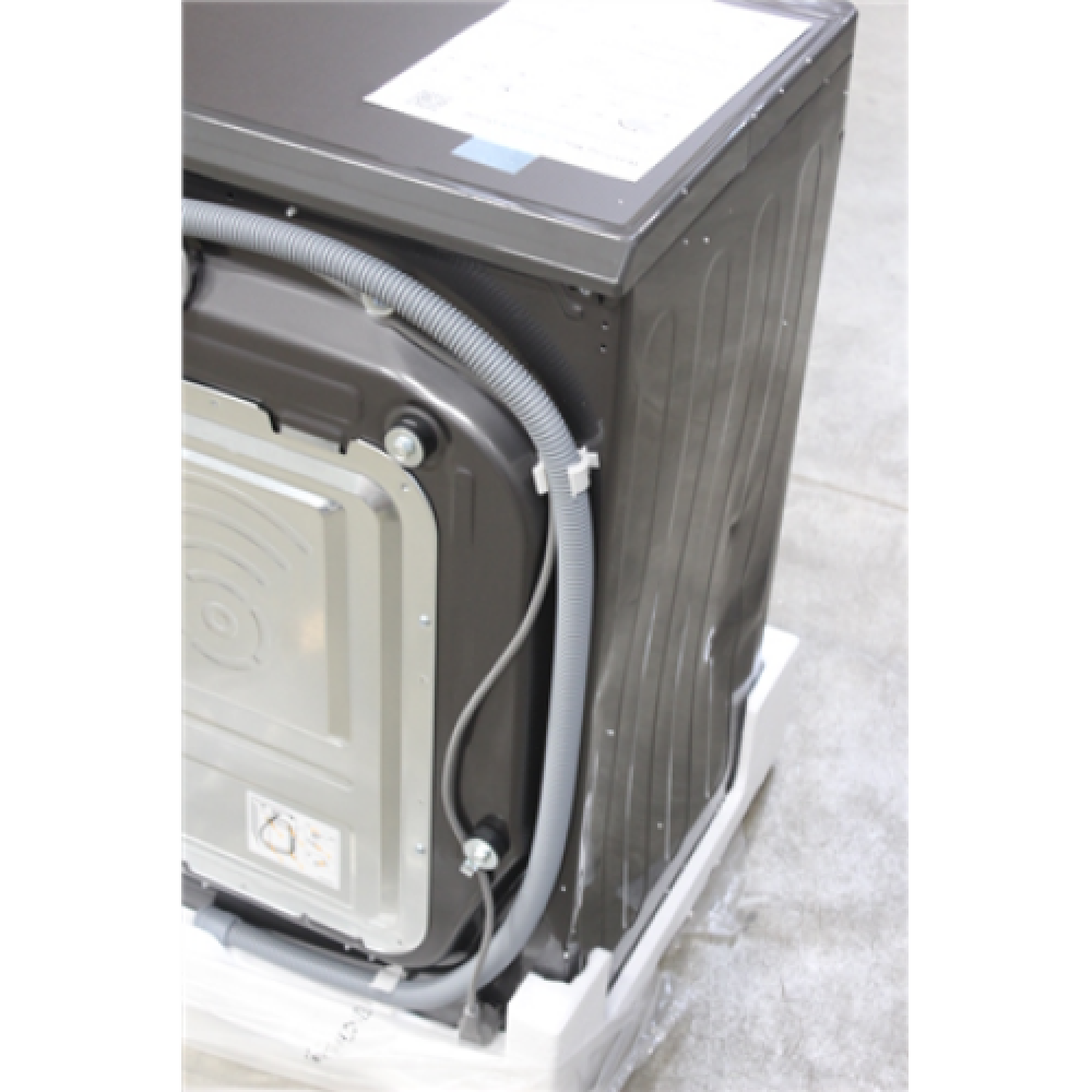 SALE OUT. LG F2WR508S2M Washing machine, A-10%, Front loading, Washing capacity 8 kg, Depth 47.5 cm, 1200 RPM, Middle Black DAMAGED PACKAGING, DENT ON SIDE , LG Washing Machine , F2WR508S2M , Energy efficiency class A-10% , Front loading , Washing capacit